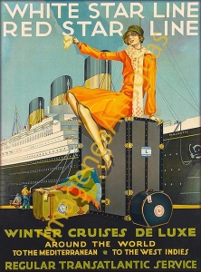 WHITE STAR LINE RED STAR LINE