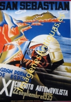 XI CIRCUITO AUTOMOVILISTA - SAN SEBASTIAN AÑO 1953