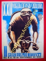 XXII VUELTA CICLISTA A CATALUÑA, II GRAN PREMIO PIRELLI 1942