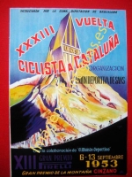 XXXIII VUELTA CICLISTA A CATALUÑA CINZANO 1953