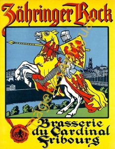 ZÄHRINGER BOCK BRASSERIE DU CARDINAL FRIBOUR