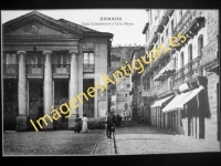 Zarautz - Casa Consistorial y Calle Mayor