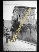 Zarauz - Calle Mayor y Torre Luzea