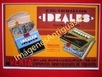 CIGARRILLOS IDEALES, PAPEL TRIGO