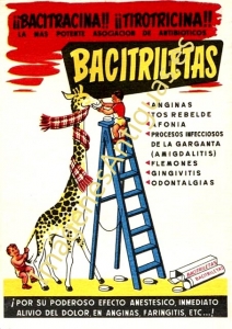 ¡BACITRACINA! ¡TIROTRICINA! BACITRILETAS