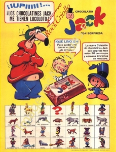 ¡IUPIIIII!... !LOS CHOCOLATINES JACK ME TIENEN LOCOLOTO!