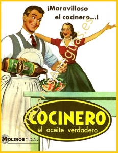 ¡MARAVILLOSO EL COCINERO! COCINERO EL ACEITE VERDAD