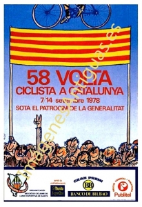 58 VOLTA CICLISTA A CATALUNYA 1978