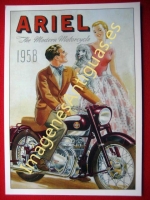 ARIEL - THE MODERN MOTORCYCLE 1958