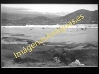 Algorta - Playa de Ereaga en el año 1943