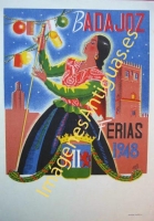 BADAJOZ - FERIAS 1948 - EXTREMADURA