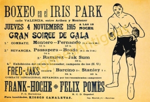 BOXEO - EN EL IRIS PARK 1915