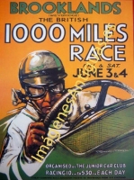 BROOKLANDS 1000 MILES RACE