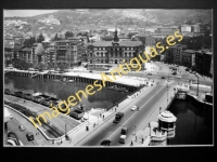 Bilbao - Ayuntamiento y Puente del General Mola