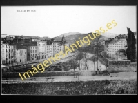 Bilbao - Desde el Puente de la Merced en 1874