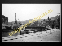 Bilbao - Muelle de Sendeja y Puente General Mola