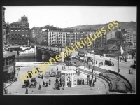 Bilbao - Plaza Arriaga y Puente del Arenal