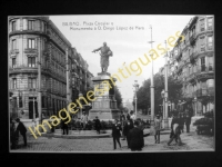 Bilbao - Plaza Circular y Monumento á D. Diego López de Haro