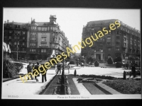 Bilbao - Plaza Federico Moyua y calle Elcano