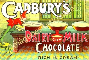 CADBURY'S DAIRY MILK CHOCOLATE - A
