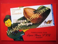 CHOCOLATES CON ALMENDRAS BLANCO Y NEGRO - ALCOY