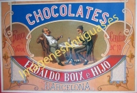 CHOCOLATES EUDALDO BOIX É HIJO BARCELONA