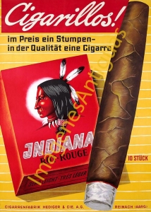 CIGARRILLOS INDIANA ROT - ROUGE