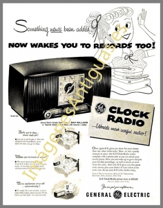 CLOCK RADIO GENERAL ELECTRIC