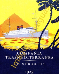 COMPAÑIA TRASMEDITERRANEA 1928