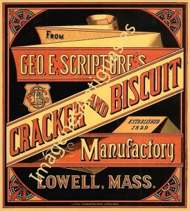 CRACKER AND BISCUIT MANUFACTORY LOWELL, MASS.