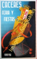 CÁCERES - FERIA Y FIESTAS MAYO 1958 - EXTREMADURA