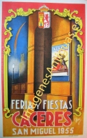 CÁCERES - FERIA Y FIESTAS SAN MIGUEL 1955 - EXTREMADURA