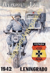 ESPAÑA DIVISION AZUL 1942 LENINGRADO