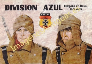 ESPAÑA DIVISION AZUL CAMPAÑA DE RUSIA 1941-1943