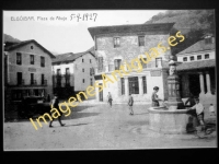 Elgóibar - Plaza de Abajo año 1927