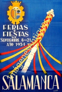 FERIAS Y FIESTAS DE SALAMANCA 1954