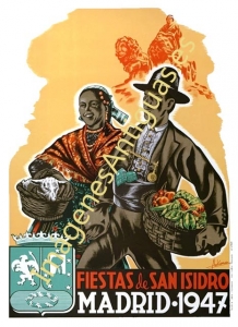 FIESTAS DE SAN ISIDRO MADRID AÑO 1947