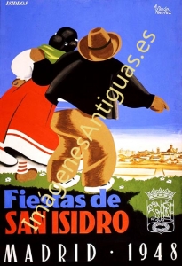 FIESTAS DE SAN ISIDRO MADRID AÑO 1948