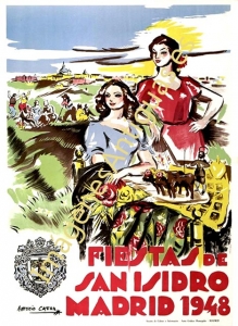 FIESTAS DE SAN ISIDRO MADRID AÑO 1948