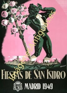 FIESTAS DE SAN ISIDRO MADRID AÑO 1949