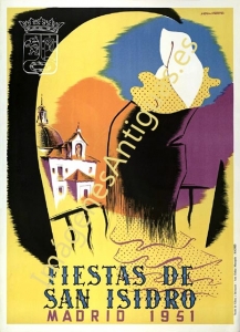 FIESTAS DE SAN ISIDRO MADRID AÑO 1951