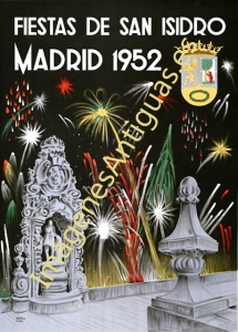 FIESTAS DE SAN ISIDRO MADRID AÑO 1952
