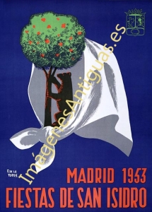 FIESTAS DE SAN ISIDRO MADRID AÑO 1953
