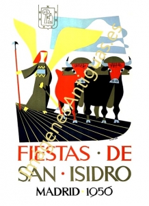 FIESTAS DE SAN ISIDRO MADRID AÑO 1956