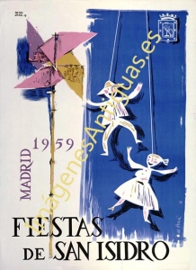 FIESTAS DE SAN ISIDRO MADRID AÑO 1959