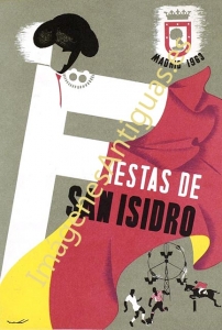 FIESTAS DE SAN ISIDRO MADRID AÑO 1963