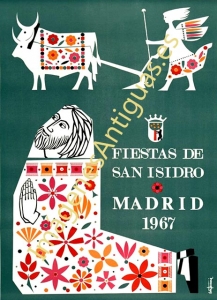 FIESTAS DE SAN ISIDRO MADRID AÑO 1967