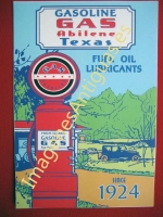 GASOLINE GAS ABILINE TEXAS- FUEL OIL LUBRICANTS SINCE 1924