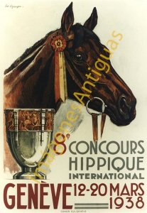 GENÈVE CONCOURS HIPPIQUE 1938