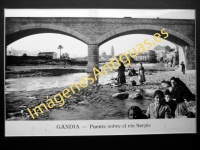 Gandía - Puente sobre el río Serpis